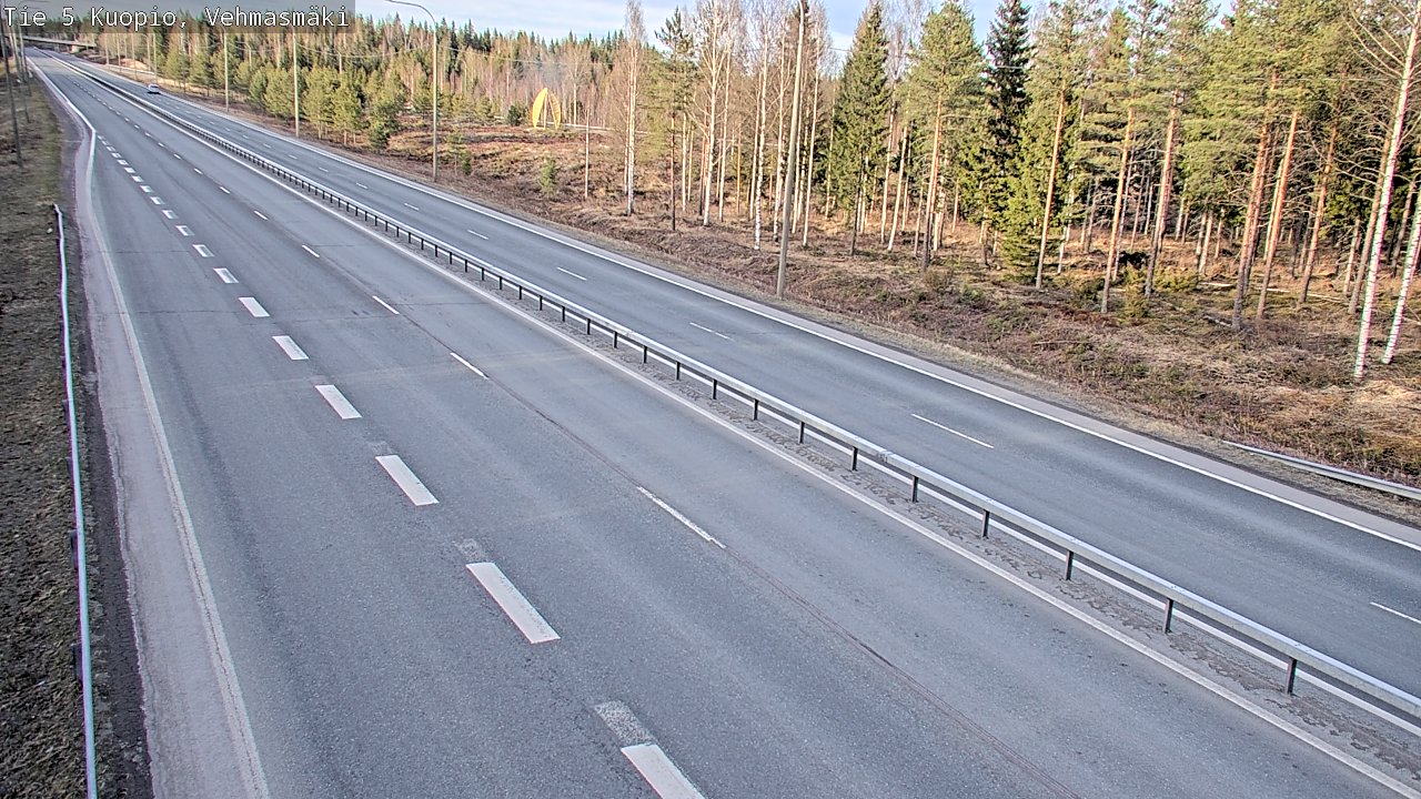 Kelikamerat Kuva Tie 5 Kuopio, Vehmasmäki, Kuopio, Pohjois-Savo