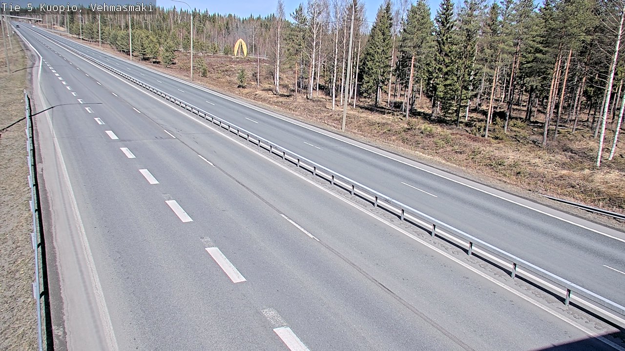 Kelikamerat Kuva Tie 5 Kuopio, Vehmasmäki, Kuopio, Pohjois-Savo