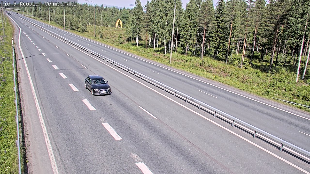 Kelikamerat Kuva Tie 5 Kuopio, Vehmasmäki, Kuopio, Pohjois-Savo