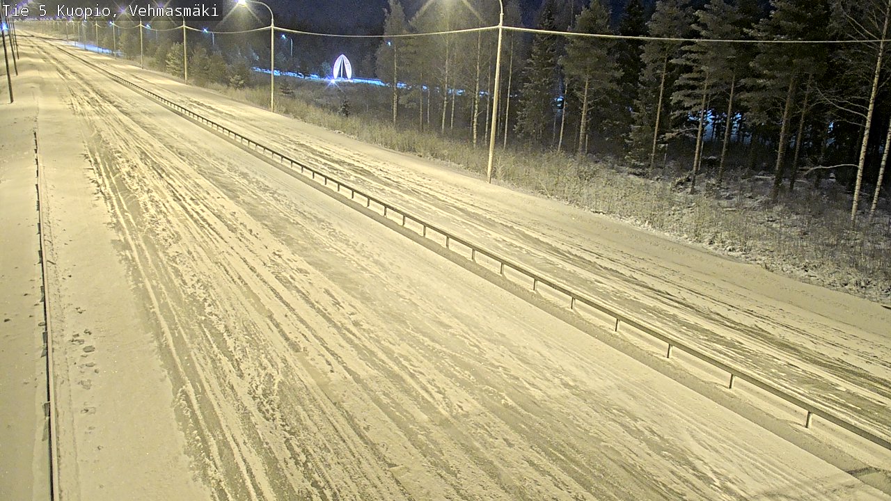 Kelikamerat Kuva Tie 5 Kuopio, Vehmasmäki, Kuopio, Pohjois-Savo