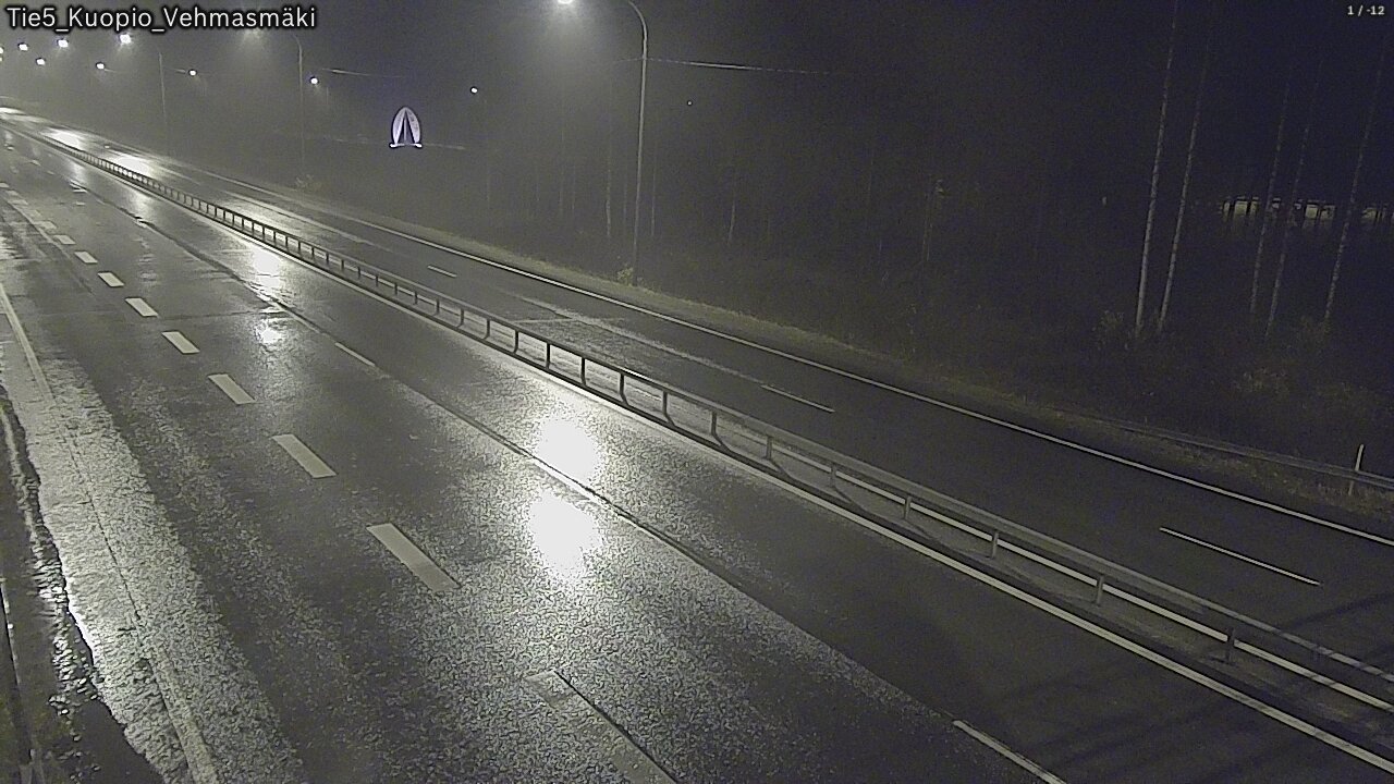 Weather Camera Image Road 5 Kuopio, Vehmasmäki, Kuopio, Pohjois-Savo