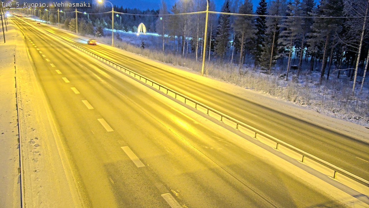 Kelikamerat Kuva Tie 5 Kuopio, Vehmasmäki, Kuopio, Pohjois-Savo