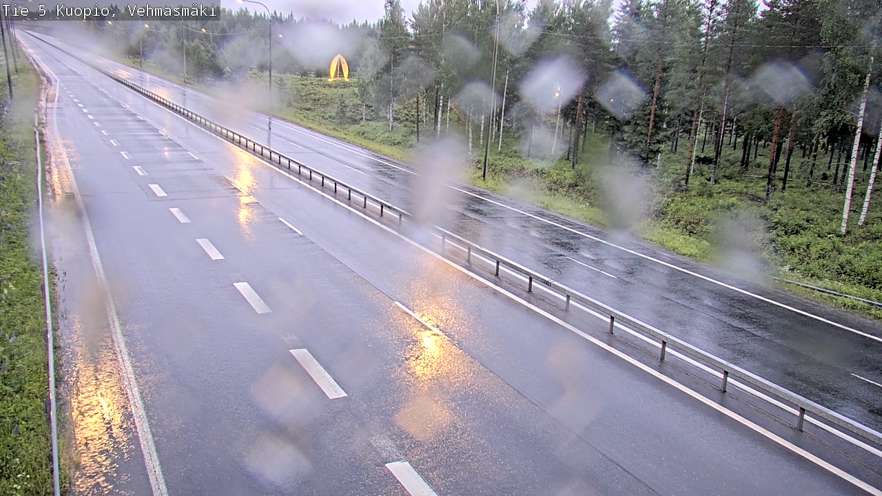 Kelikamerat Kuva Tie 5 Kuopio, Vehmasmäki, Kuopio, Pohjois-Savo