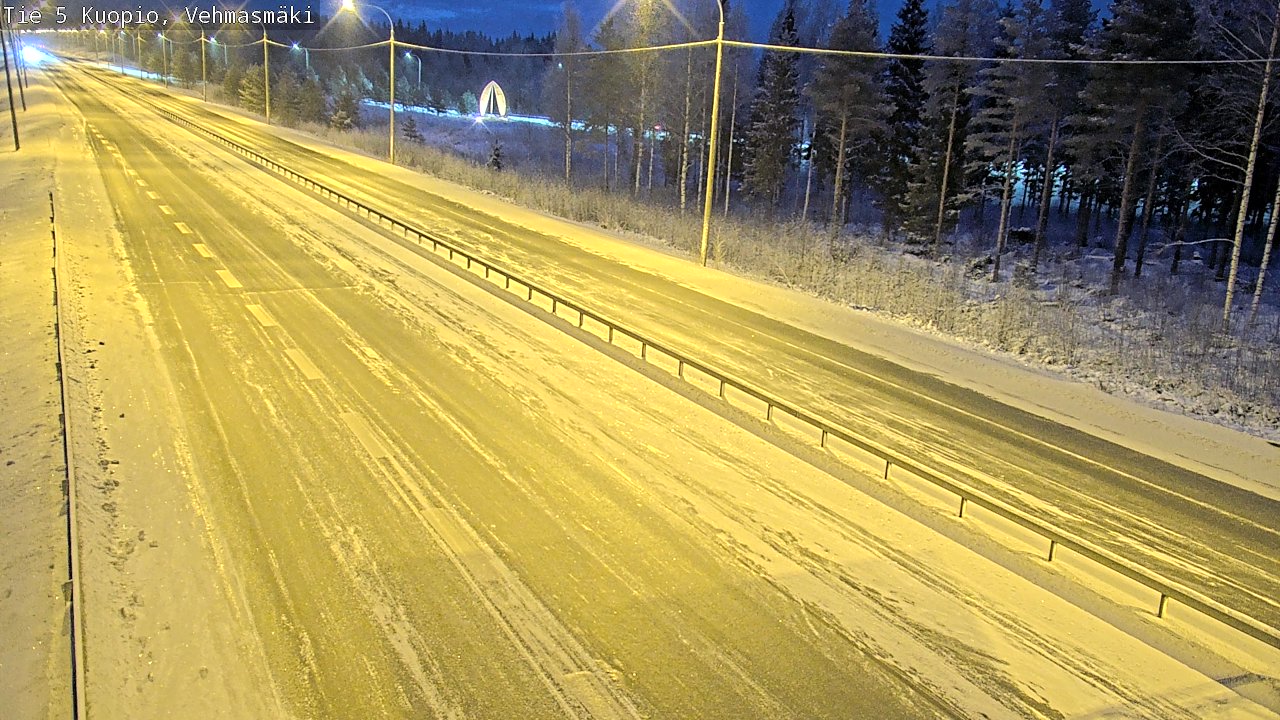 Kelikamerat Kuva Tie 5 Kuopio, Vehmasmäki, Kuopio, Pohjois-Savo