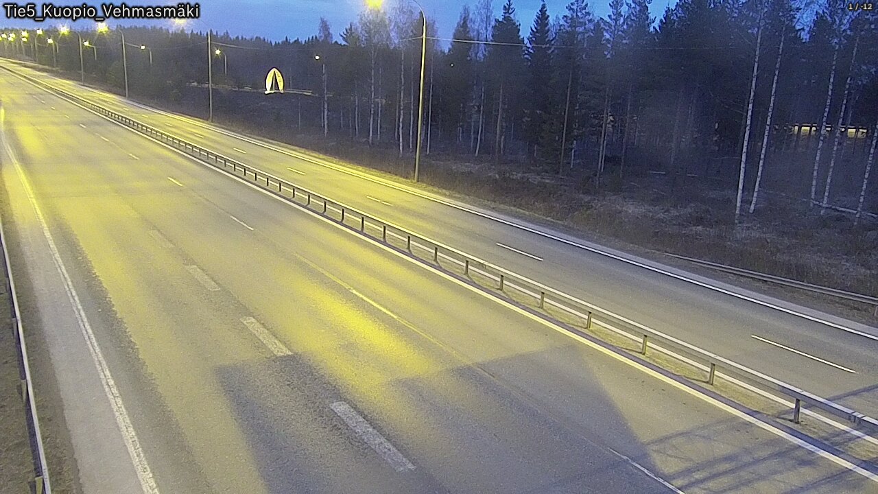Kelikamerat Kuva Tie 5 Kuopio, Vehmasmäki, Kuopio, Pohjois-Savo