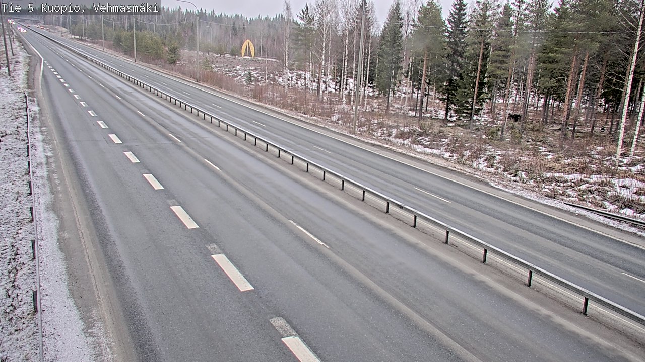 Kelikamerat Kuva Tie 5 Kuopio, Vehmasmäki, Kuopio, Pohjois-Savo