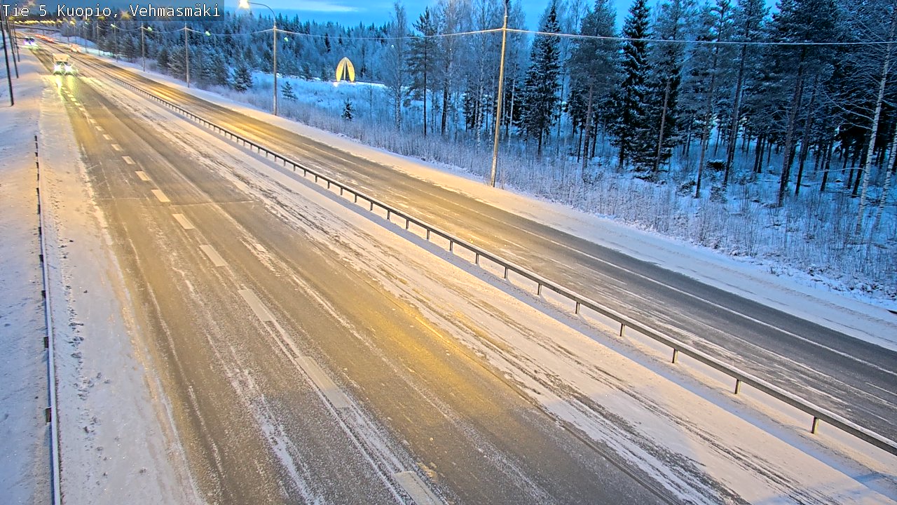 Kelikamerat Kuva Tie 5 Kuopio, Vehmasmäki, Kuopio, Pohjois-Savo