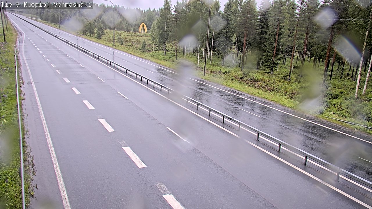 Kelikamerat Kuva Tie 5 Kuopio, Vehmasmäki, Kuopio, Pohjois-Savo