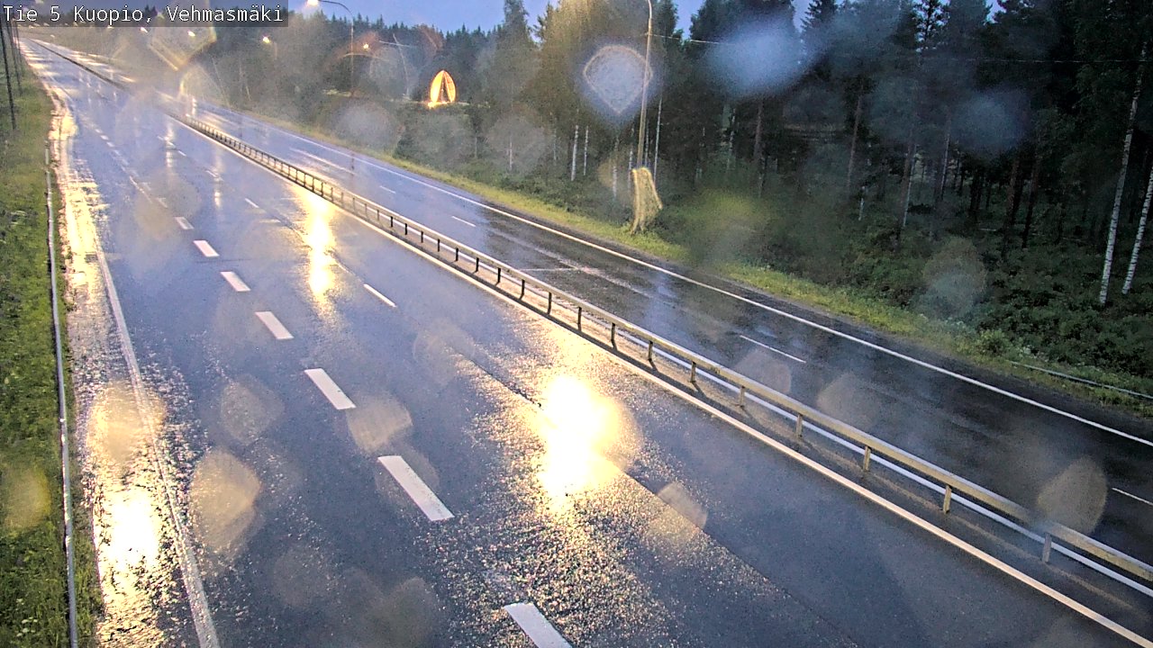 Kelikamerat Kuva Tie 5 Kuopio, Vehmasmäki, Kuopio, Pohjois-Savo
