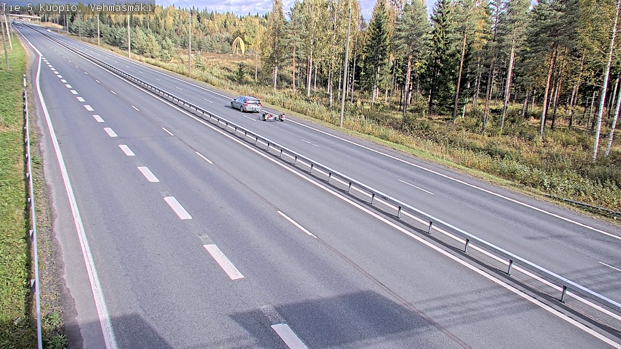 Kelikamerat Kuva Tie 5 Kuopio, Vehmasmäki, Kuopio, Pohjois-Savo