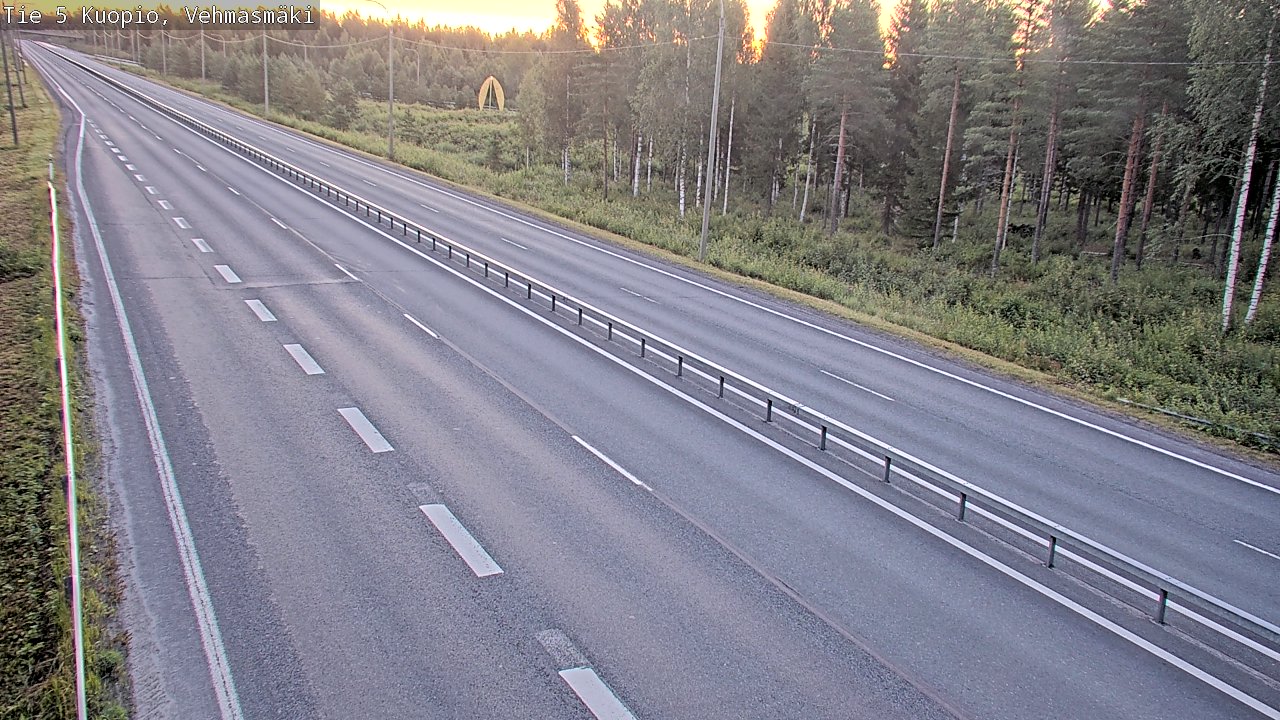Kelikamerat Kuva Tie 5 Kuopio, Vehmasmäki, Kuopio, Pohjois-Savo