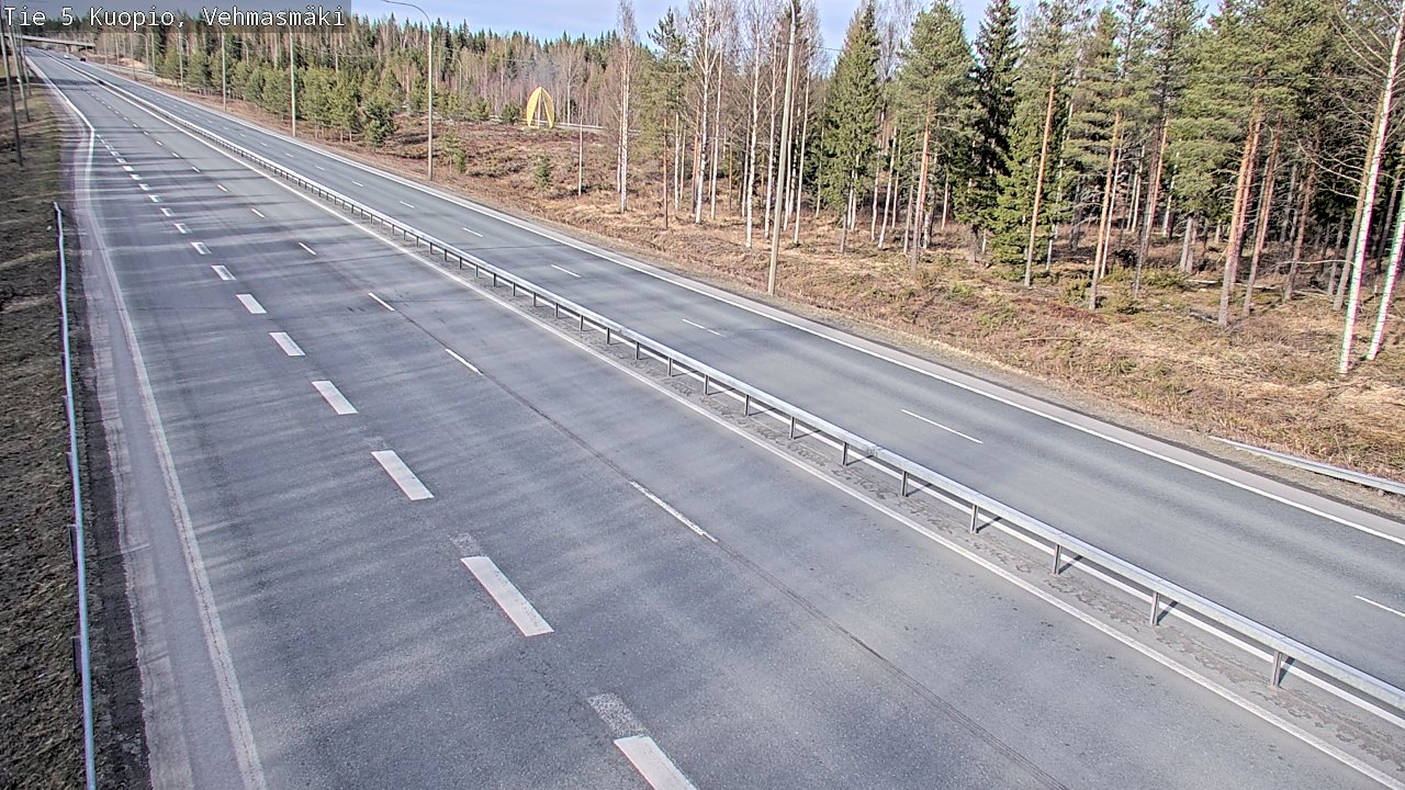 Kelikamerat Kuva Tie 5 Kuopio, Vehmasmäki, Kuopio, Pohjois-Savo