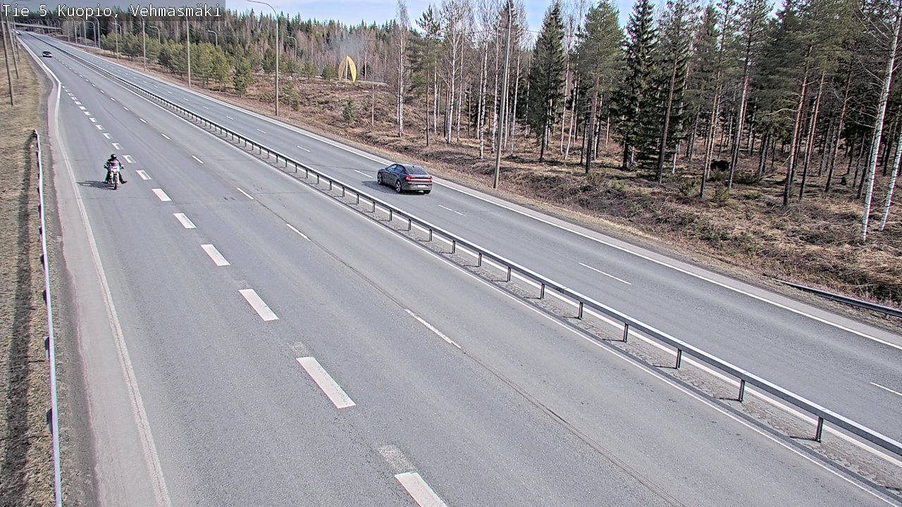 Kelikamerat Kuva Tie 5 Kuopio, Vehmasmäki, Kuopio, Pohjois-Savo