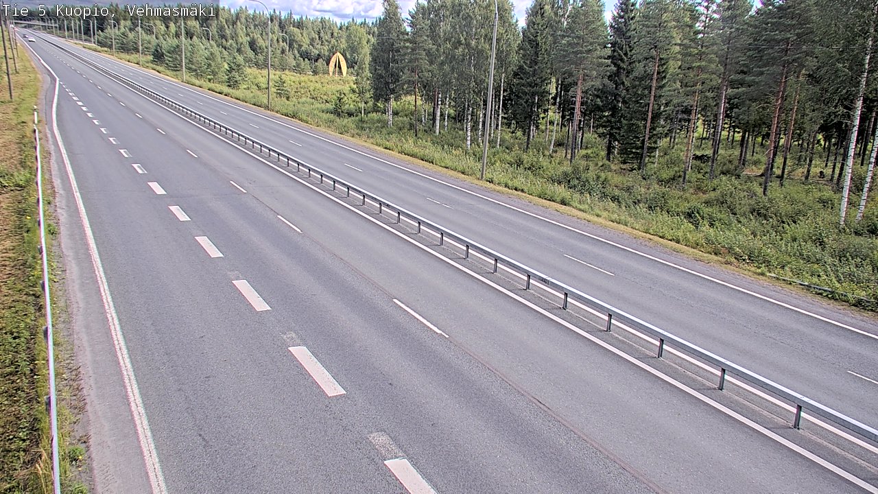 Kelikamerat Kuva Tie 5 Kuopio, Vehmasmäki, Kuopio, Pohjois-Savo