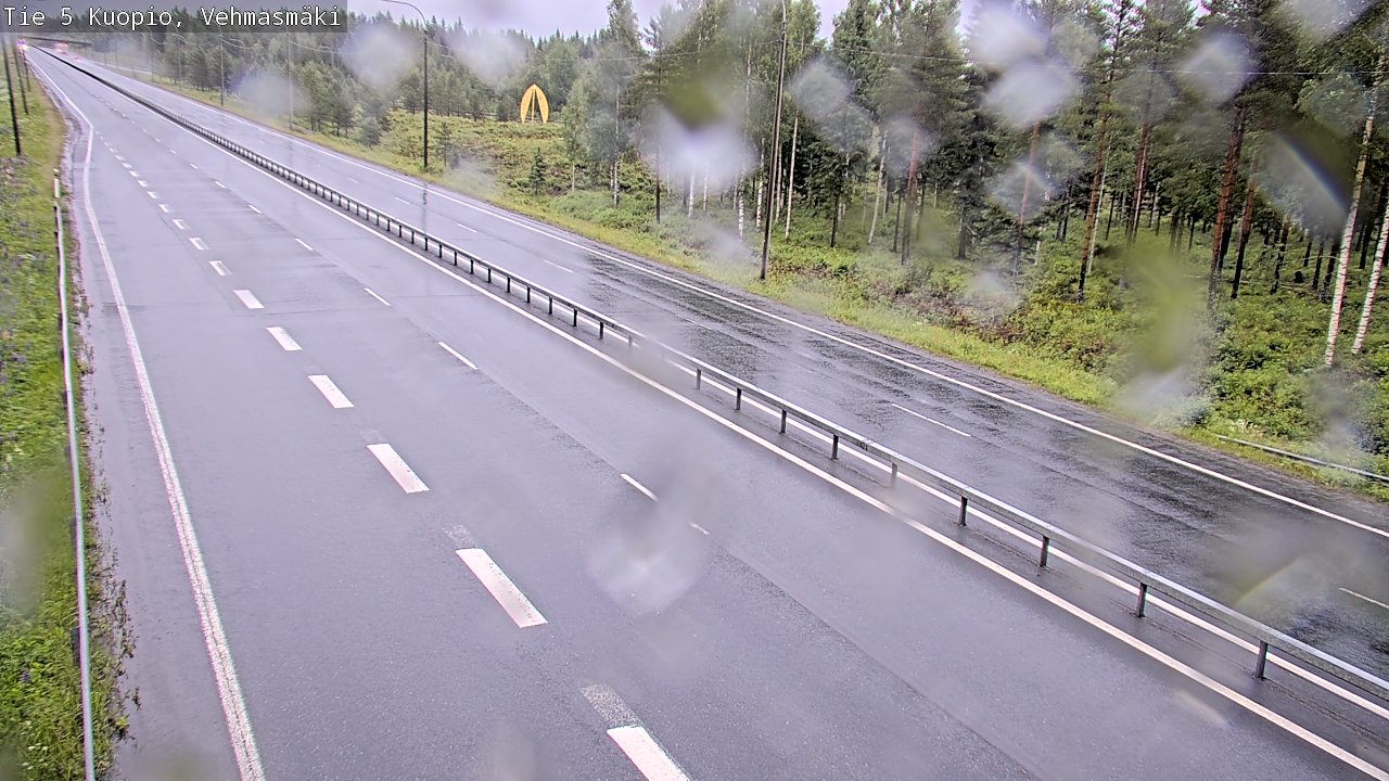 Kelikamerat Kuva Tie 5 Kuopio, Vehmasmäki, Kuopio, Pohjois-Savo