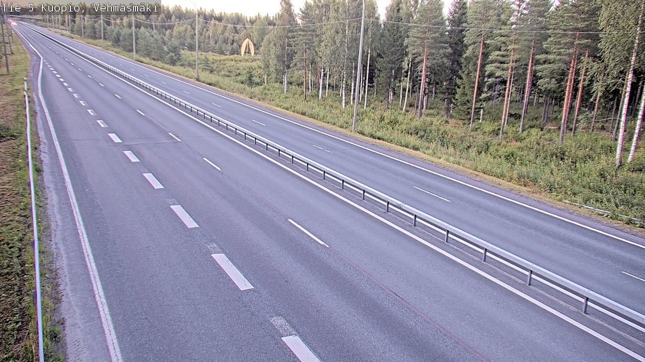 Kelikamerat Kuva Tie 5 Kuopio, Vehmasmäki, Kuopio, Pohjois-Savo