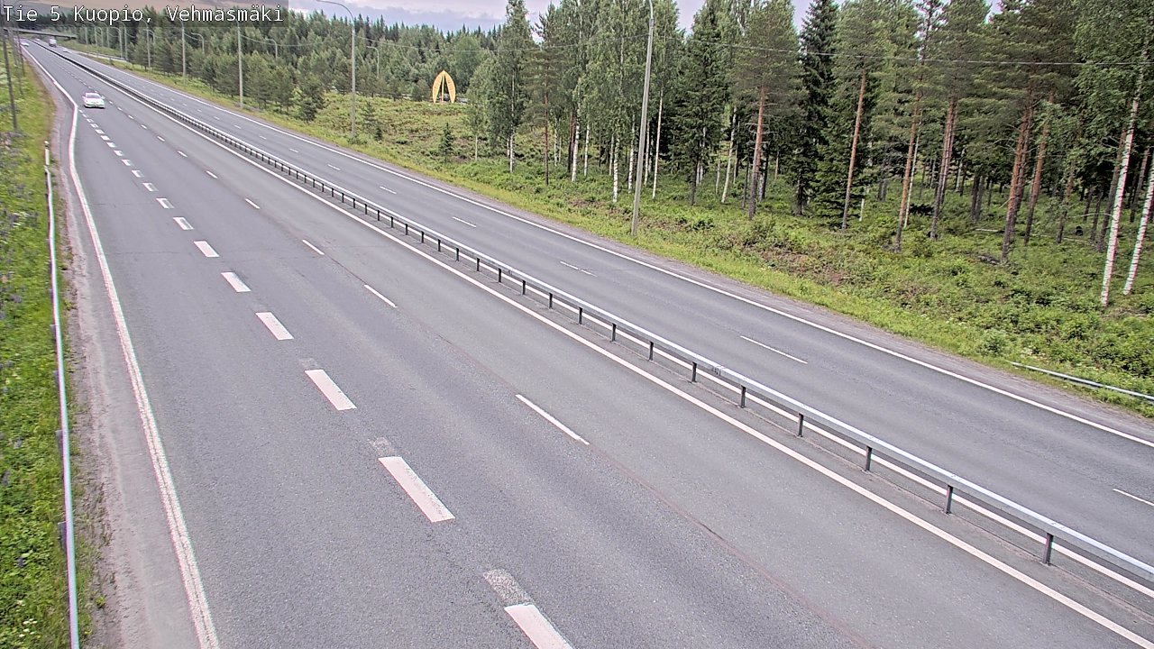 Kelikamerat Kuva Tie 5 Kuopio, Vehmasmäki, Kuopio, Pohjois-Savo