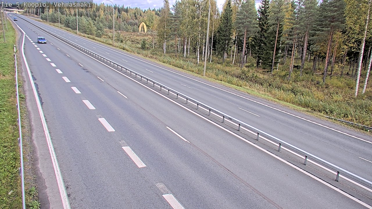 Kelikamerat Kuva Tie 5 Kuopio, Vehmasmäki, Kuopio, Pohjois-Savo