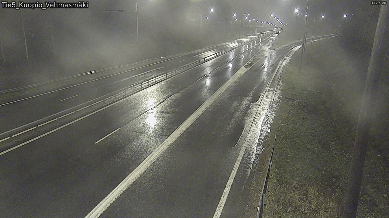 Weather Camera Image Väg 5 Kuopio, Vehmasmäki, Kuopio, Pohjois-Savo
