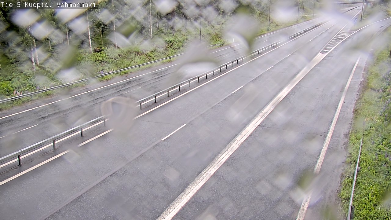 Weather Camera Image Väg 5 Kuopio, Vehmasmäki, Kuopio, Pohjois-Savo