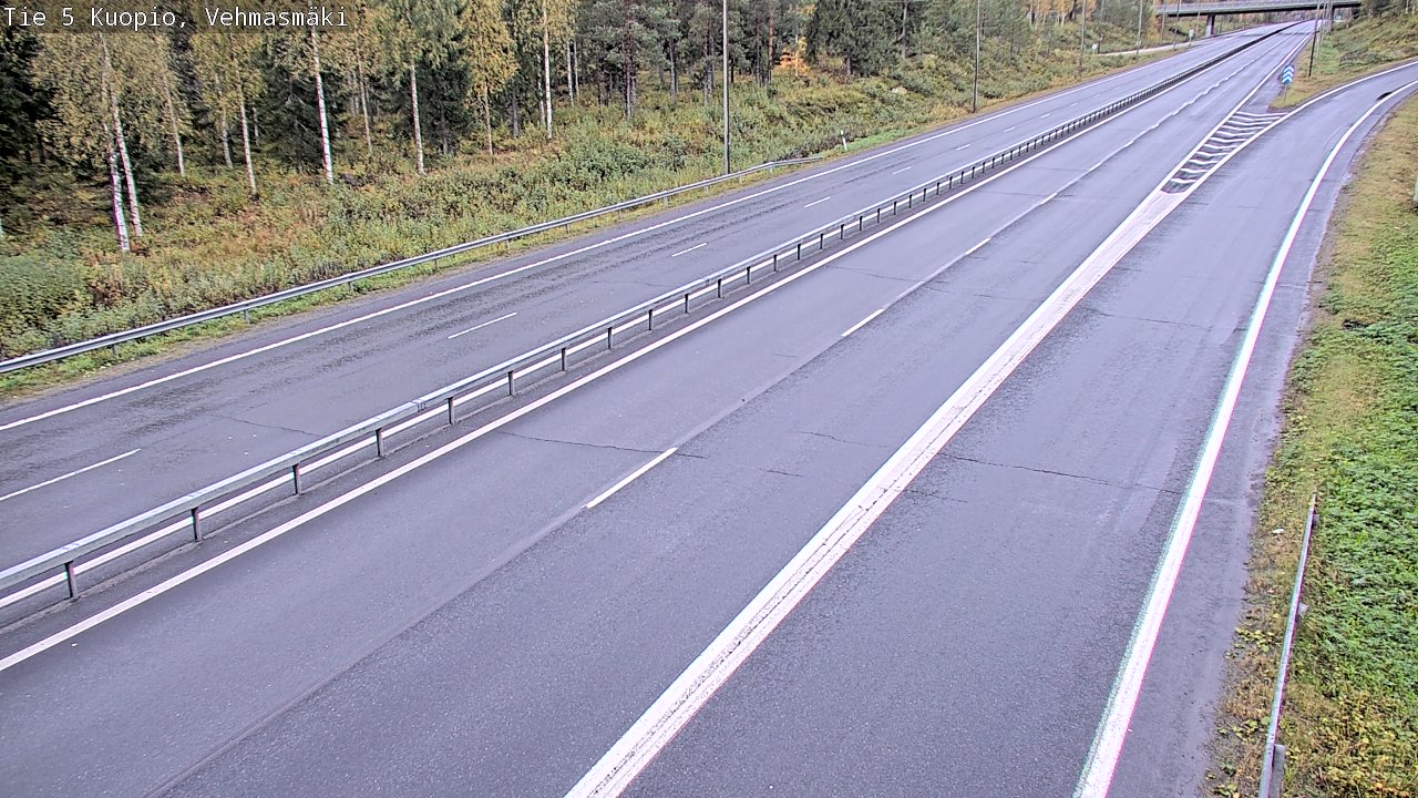 Kelikamerat Kuva Tie 5 Kuopio, Vehmasmäki, Kuopio, Pohjois-Savo