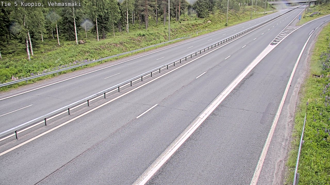 Kelikamerat Kuva Tie 5 Kuopio, Vehmasmäki, Kuopio, Pohjois-Savo