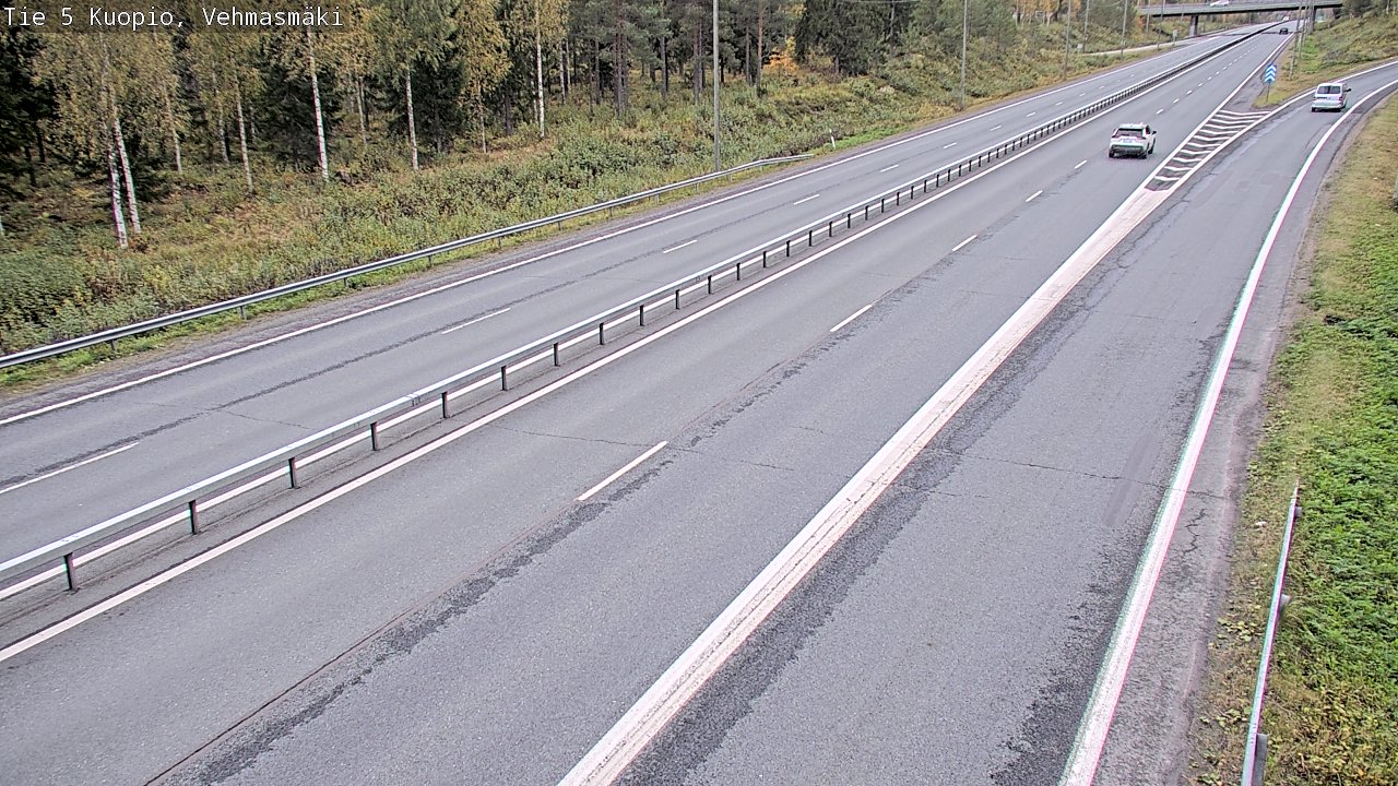 Kelikamerat Kuva Tie 5 Kuopio, Vehmasmäki, Kuopio, Pohjois-Savo