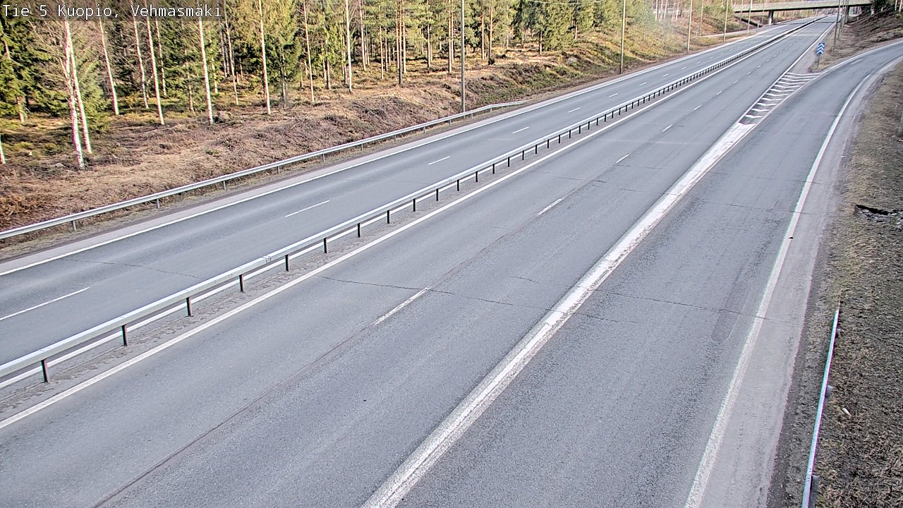 Kelikamerat Kuva Tie 5 Kuopio, Vehmasmäki, Kuopio, Pohjois-Savo