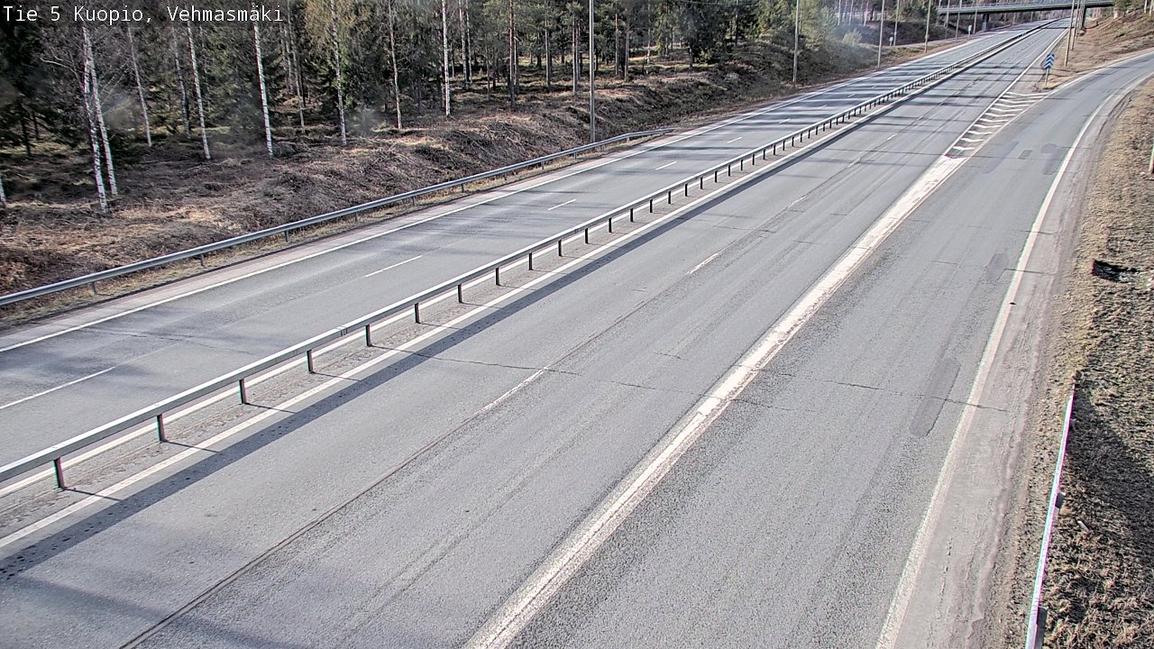 Kelikamerat Kuva Tie 5 Kuopio, Vehmasmäki, Kuopio, Pohjois-Savo