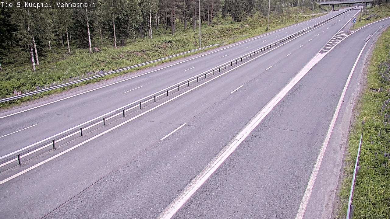Kelikamerat Kuva Tie 5 Kuopio, Vehmasmäki, Kuopio, Pohjois-Savo