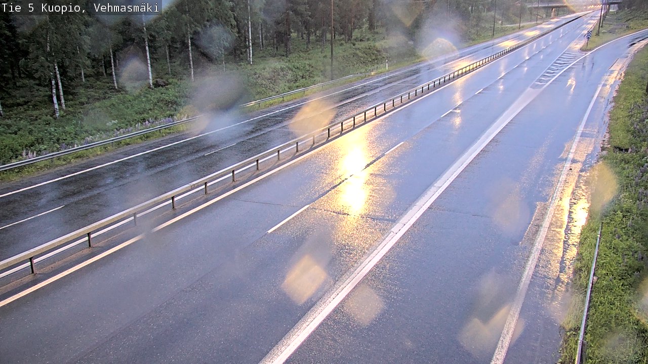 Kelikamerat Kuva Tie 5 Kuopio, Vehmasmäki, Kuopio, Pohjois-Savo