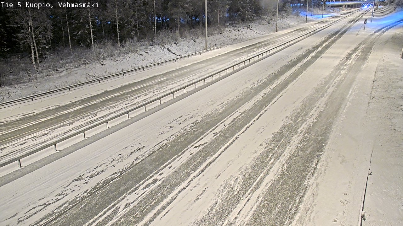 Kelikamerat Kuva Tie 5 Kuopio, Vehmasmäki, Kuopio, Pohjois-Savo