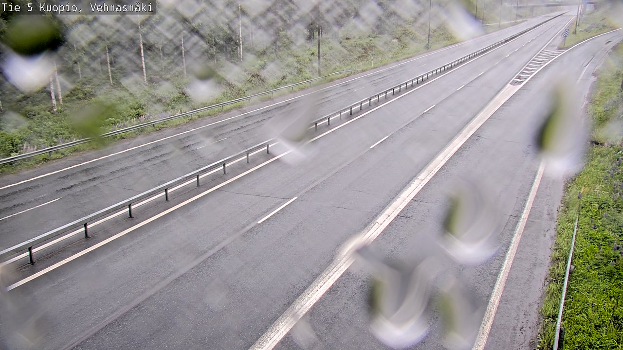 Weather Camera Image Väg 5 Kuopio, Vehmasmäki, Kuopio, Pohjois-Savo