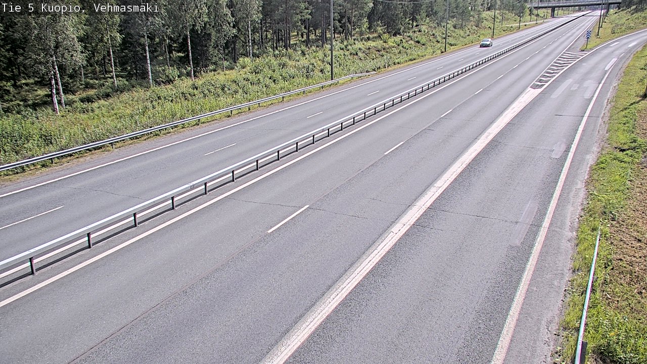Kelikamerat Kuva Tie 5 Kuopio, Vehmasmäki, Kuopio, Pohjois-Savo