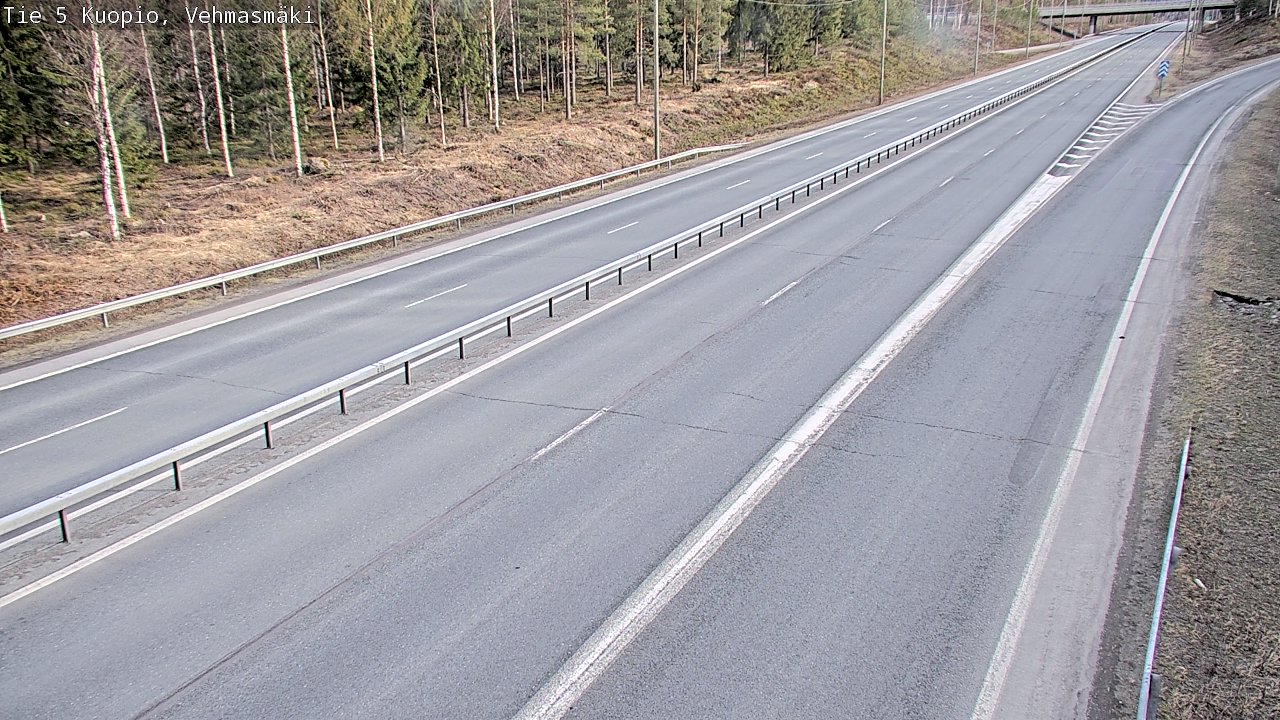 Kelikamerat Kuva Tie 5 Kuopio, Vehmasmäki, Kuopio, Pohjois-Savo