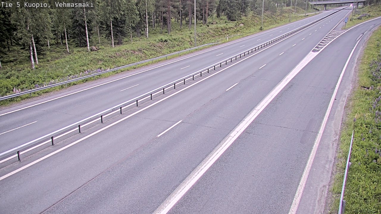 Kelikamerat Kuva Tie 5 Kuopio, Vehmasmäki, Kuopio, Pohjois-Savo