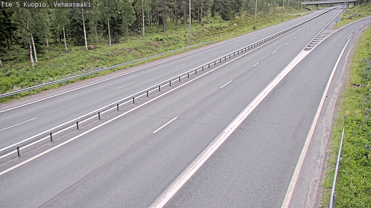 Kelikamerat Kuva Tie 5 Kuopio, Vehmasmäki, Kuopio, Pohjois-Savo
