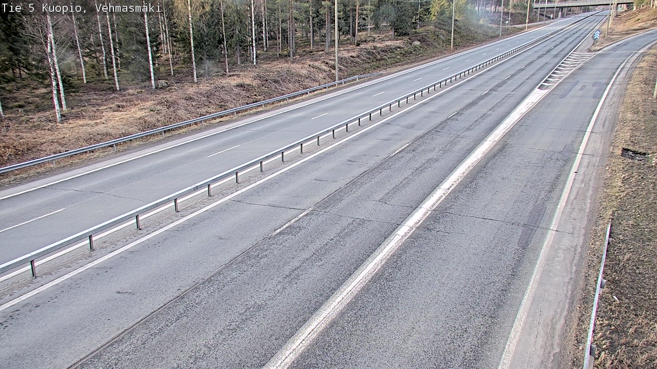 Kelikamerat Kuva Tie 5 Kuopio, Vehmasmäki, Kuopio, Pohjois-Savo