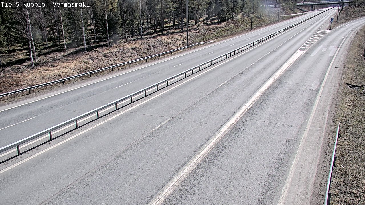Kelikamerat Kuva Tie 5 Kuopio, Vehmasmäki, Kuopio, Pohjois-Savo