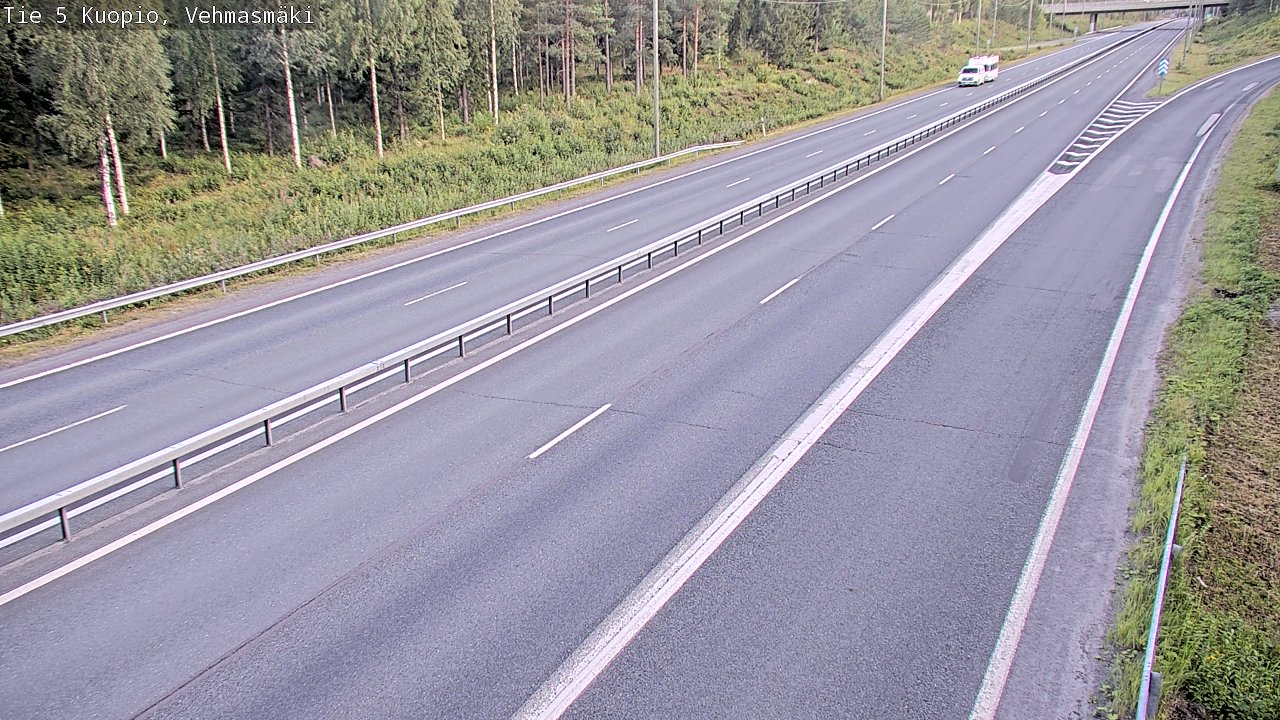 Kelikamerat Kuva Tie 5 Kuopio, Vehmasmäki, Kuopio, Pohjois-Savo