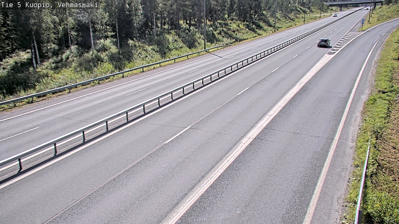 Kelikamerat Kuva Tie 5 Kuopio, Vehmasmäki, Kuopio, Pohjois-Savo