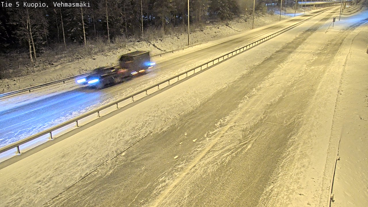 Kelikamerat Kuva Tie 5 Kuopio, Vehmasmäki, Kuopio, Pohjois-Savo