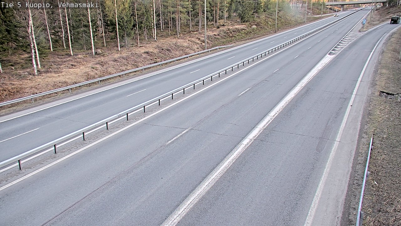 Kelikamerat Kuva Tie 5 Kuopio, Vehmasmäki, Kuopio, Pohjois-Savo