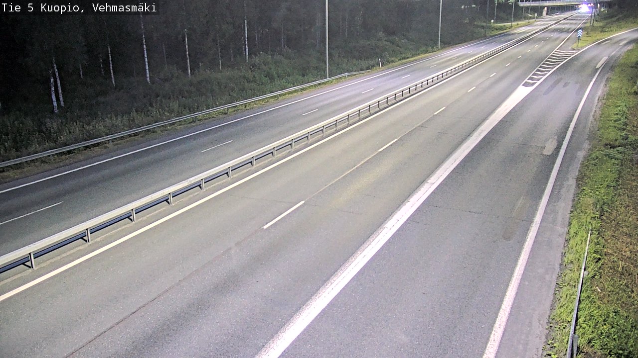 Kelikamerat Kuva Tie 5 Kuopio, Vehmasmäki, Kuopio, Pohjois-Savo