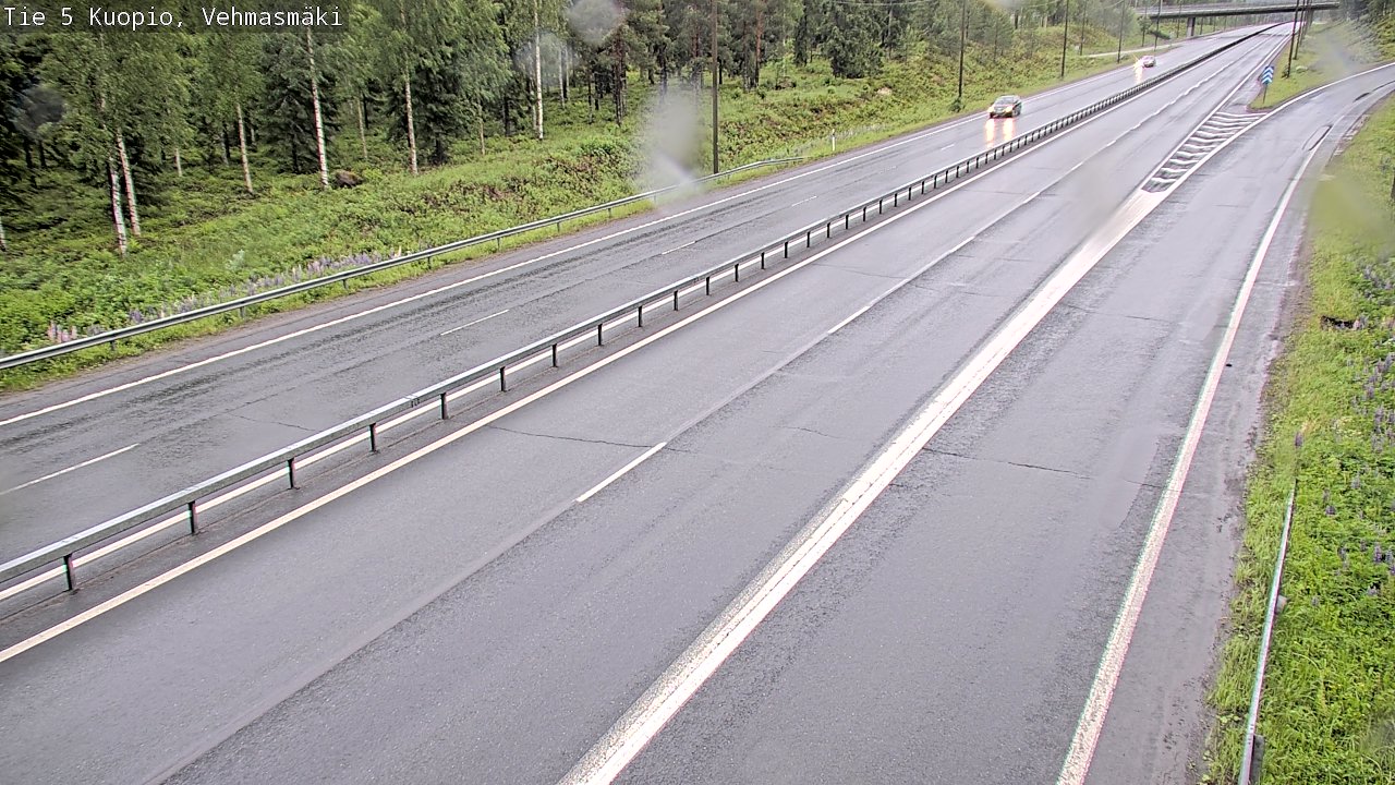 Kelikamerat Kuva Tie 5 Kuopio, Vehmasmäki, Kuopio, Pohjois-Savo