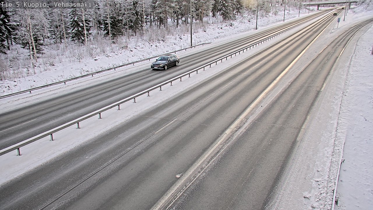 Kelikamerat Kuva Tie 5 Kuopio, Vehmasmäki, Kuopio, Pohjois-Savo