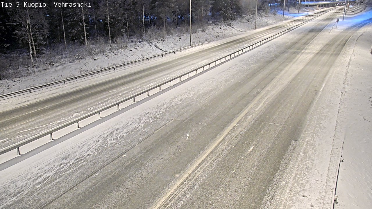 Kelikamerat Kuva Tie 5 Kuopio, Vehmasmäki, Kuopio, Pohjois-Savo