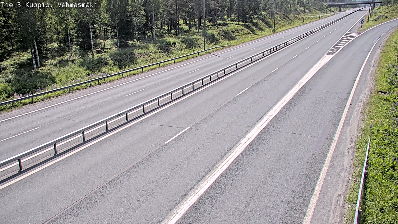 Kelikamerat Kuva Tie 5 Kuopio, Vehmasmäki, Kuopio, Pohjois-Savo