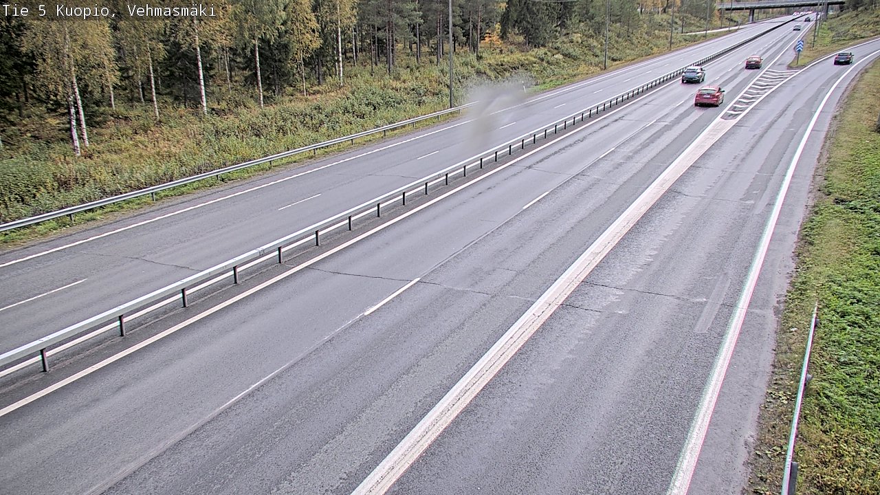 Kelikamerat Kuva Tie 5 Kuopio, Vehmasmäki, Kuopio, Pohjois-Savo