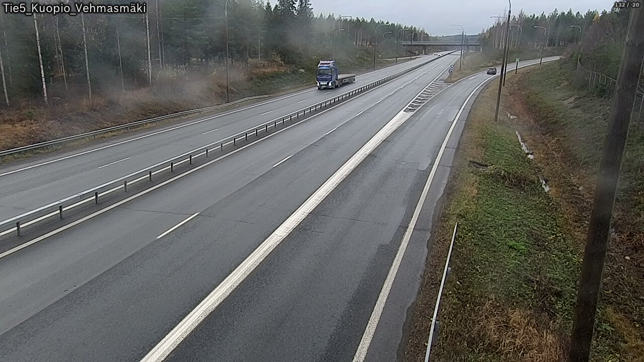 Weather Camera Image Väg 5 Kuopio, Vehmasmäki, Kuopio, Pohjois-Savo